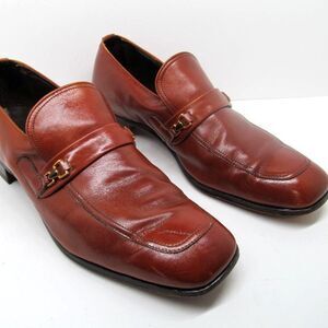 Nettleton Leather Half Strap Loafers Size 11 B/D Made In The USA
